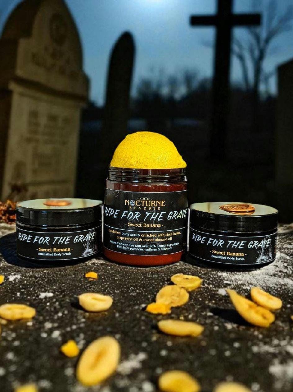 Ripe For The Grave - Foam Banana Scented Sugar Body Scrub