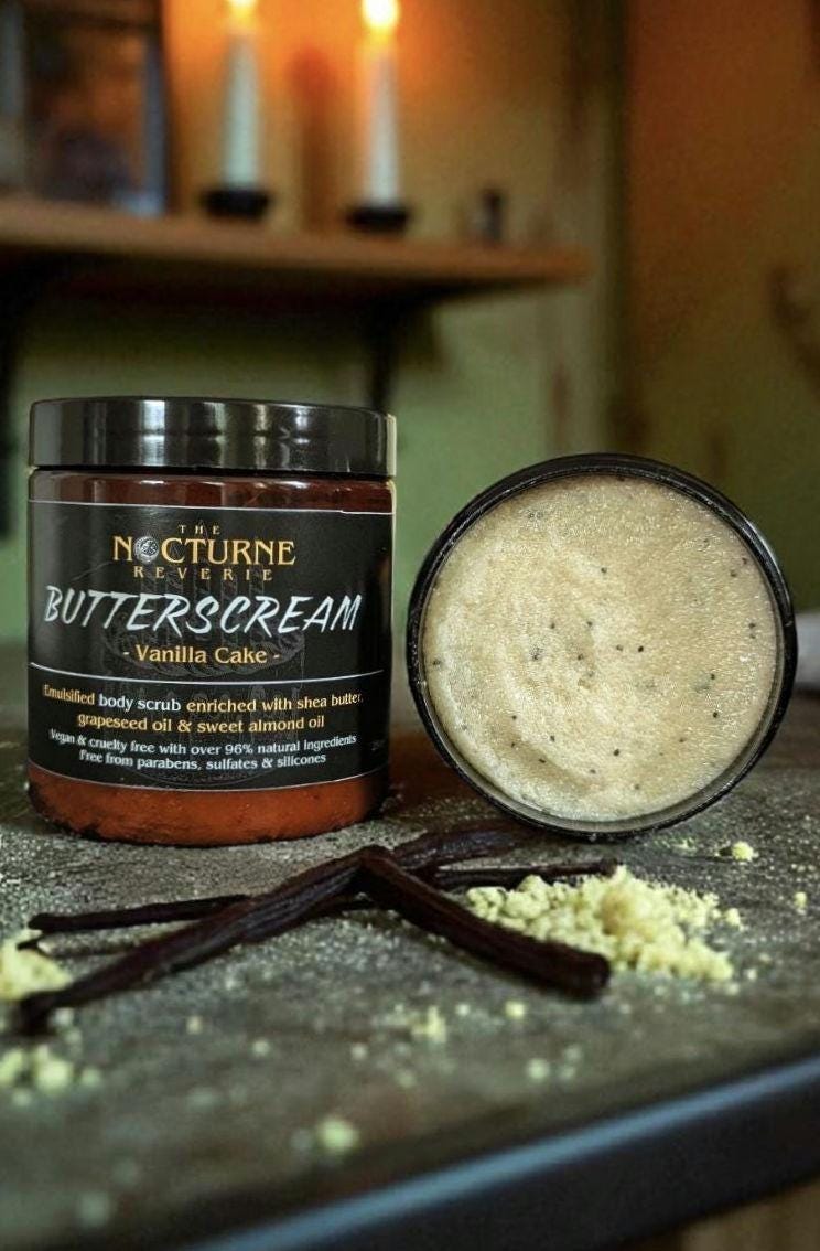 Butterscream - Vanilla Cake Scented Sugar Body Scrub