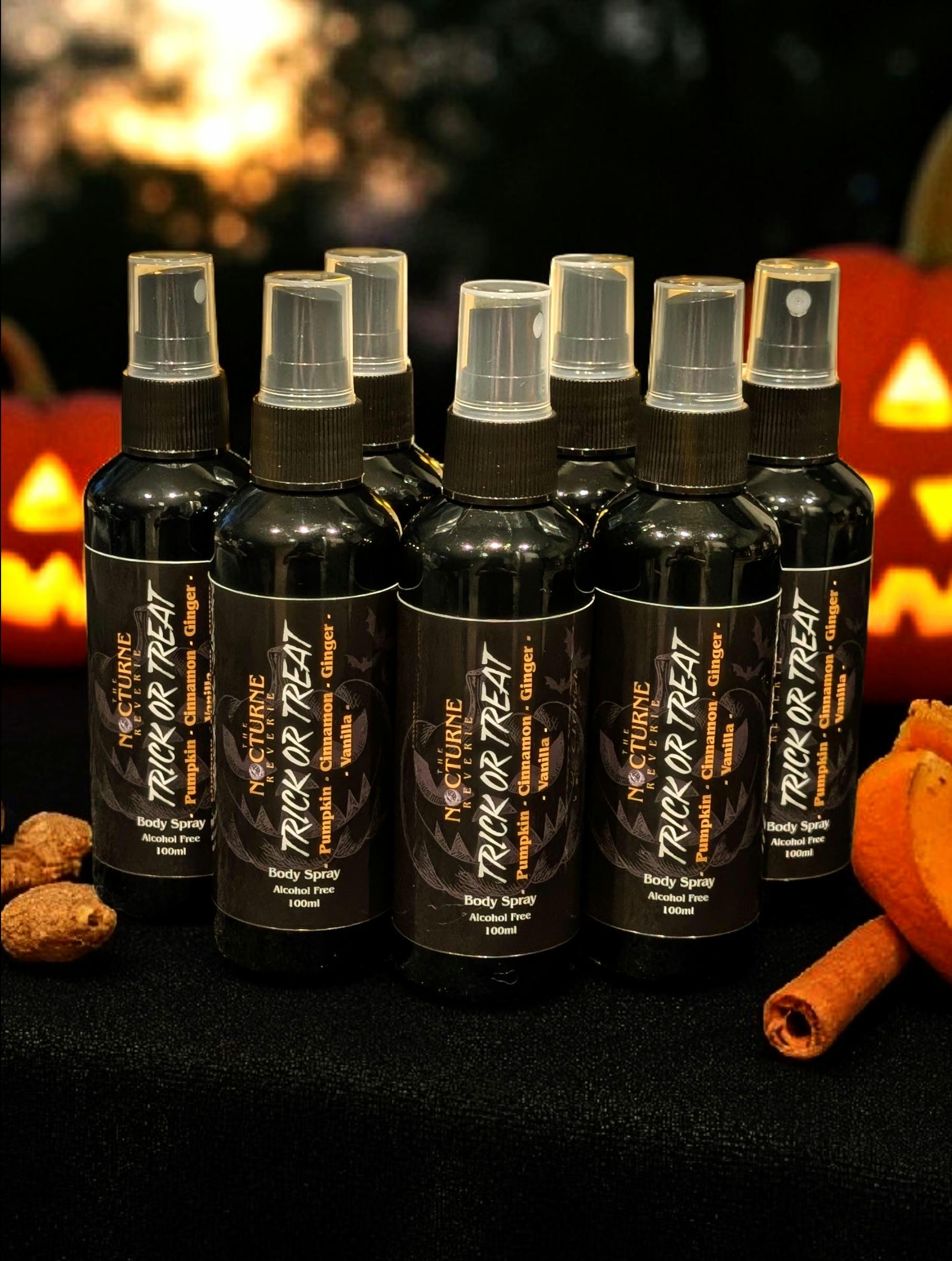 Trick or Treat - Pumpkin, Cinnamon, Ginger & Vanilla Body Mist