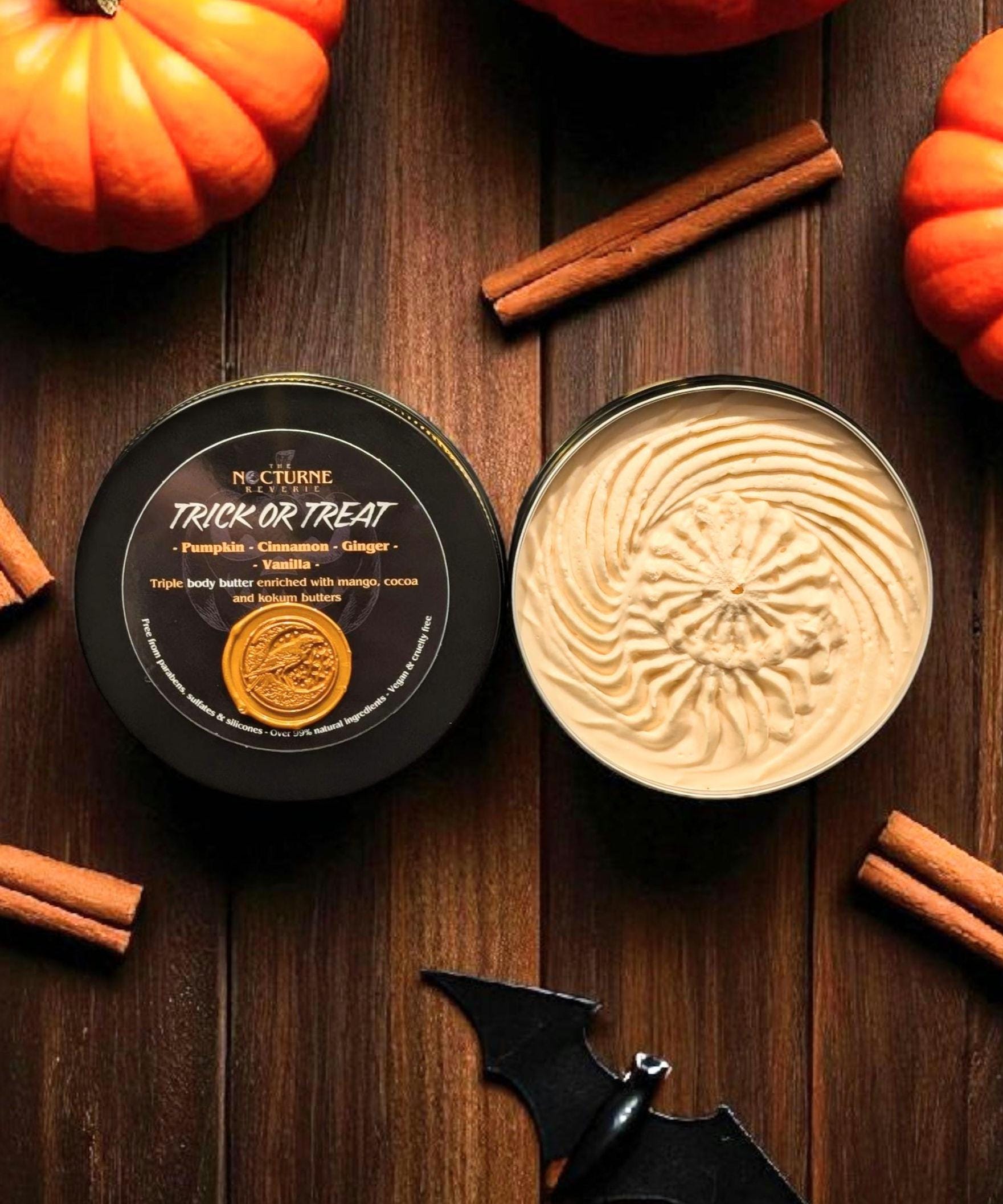 Trick or Treat - Pumpkin, Cinnamon, Ginger & Vanilla Triple Body Butter