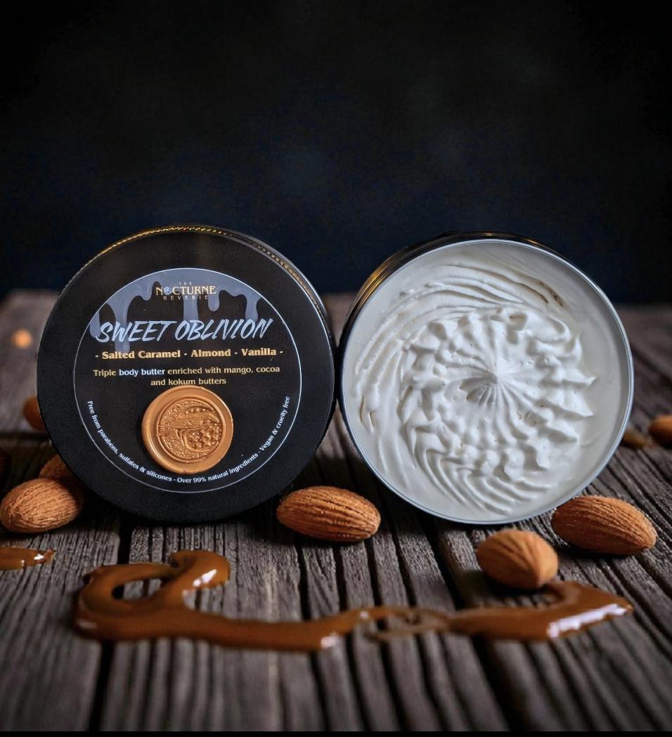 Sweet Oblivion - Caramel, Almond & Vanilla Triple Body Butter