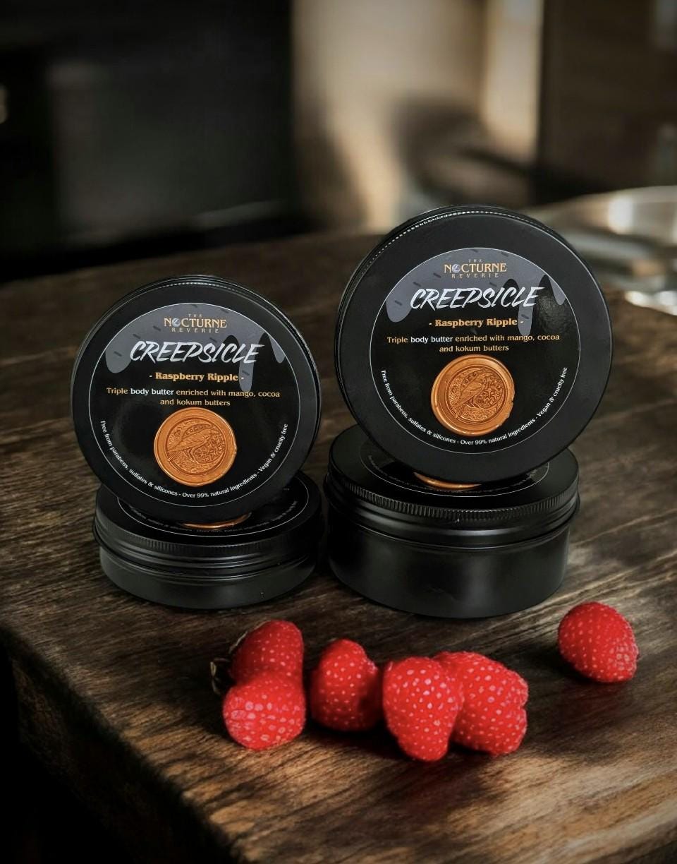 Creepsicle - Raspberry Ripple Triple Body Butter