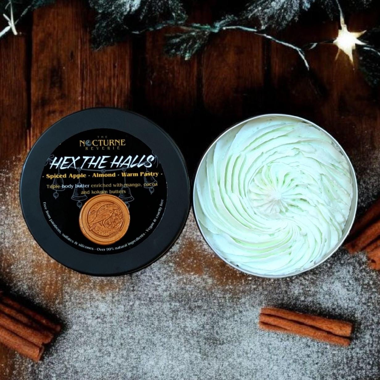 Hex the Halls - Spiced Apple, Almond & Warm Pastry Triple Body Butter