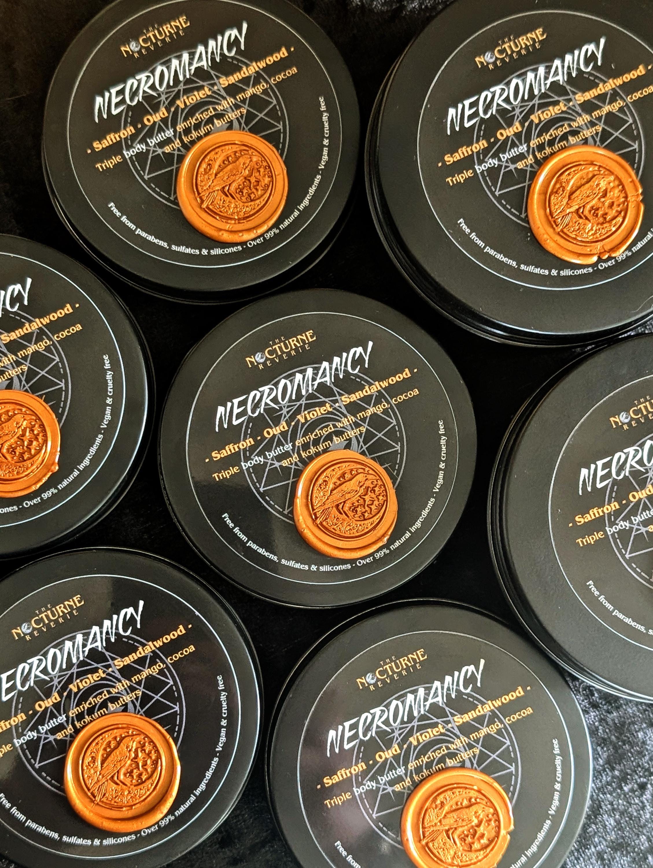 Necromancy - Saffron, Oud, Violet & Sandalwood  Triple Body Butter