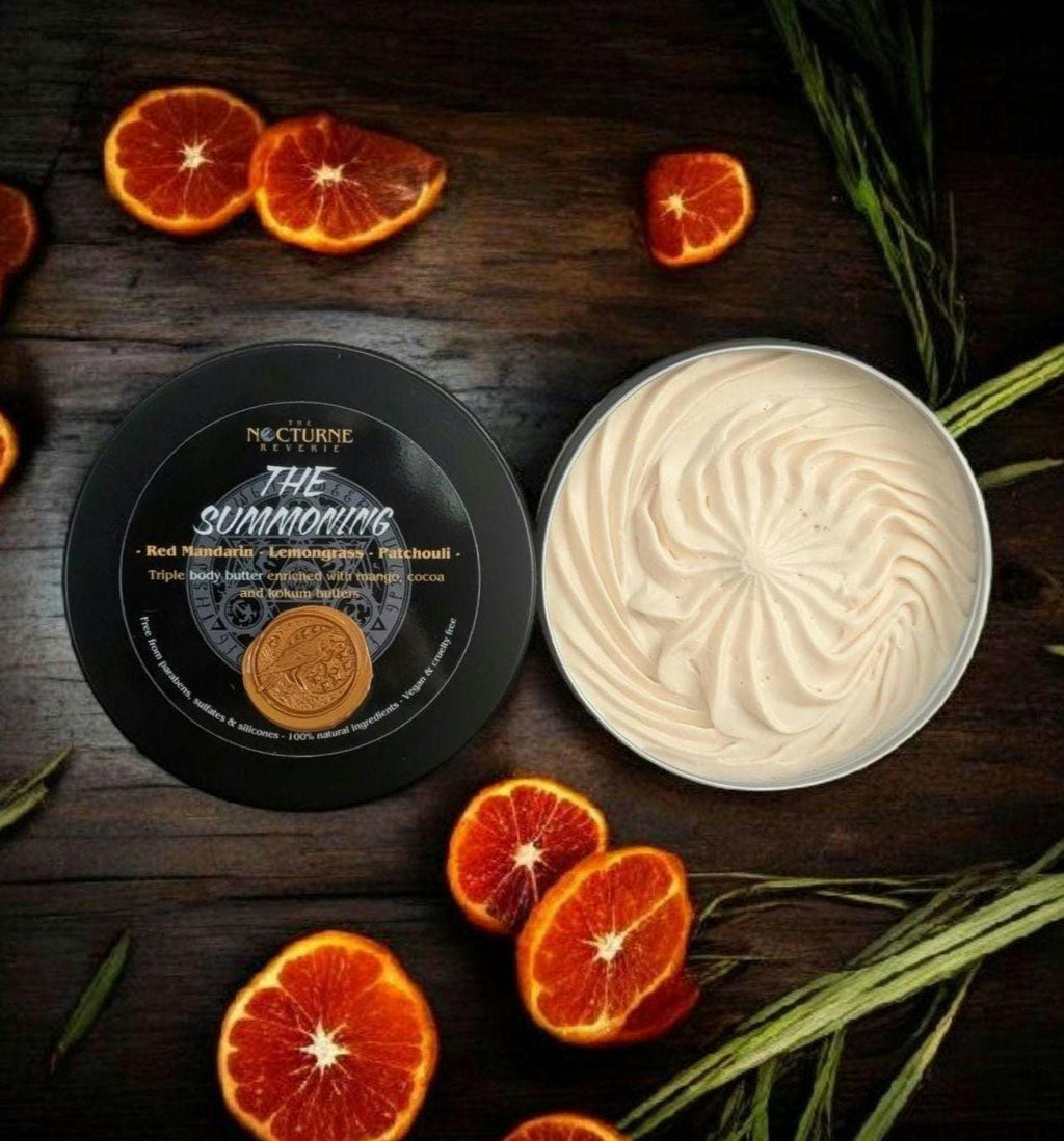 The Summoning - Red Mandarin, Lemongrass & Patchouli Triple Body Butter