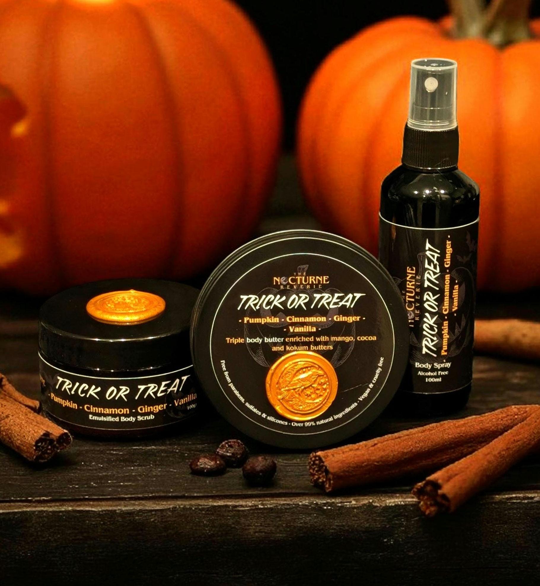 Trick or Treat - Pumpkin, Cinnamon, Ginger & Vanilla Bundle