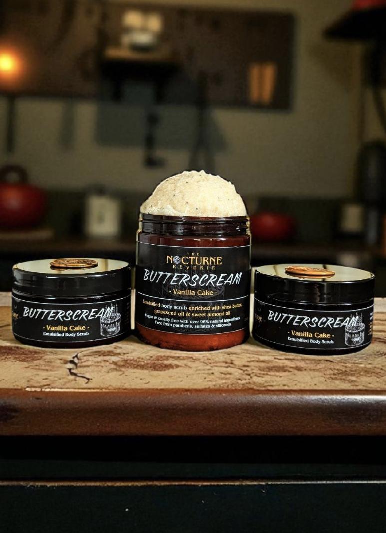 Butterscream - Vanilla Cake Scented Sugar Body Scrub