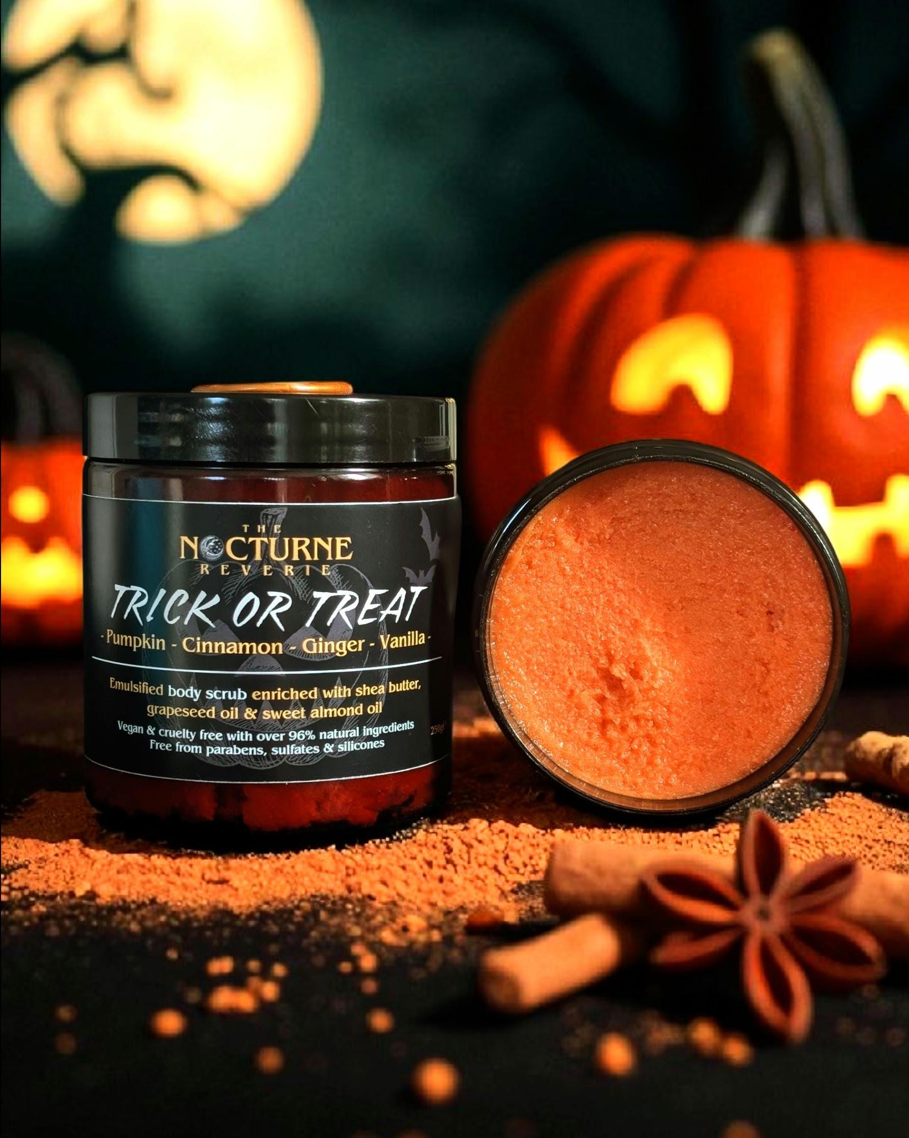 Trick or Treat - Pumpkin, Cinnamon, Ginger & Vanilla Scented Sugar Body Scrub
