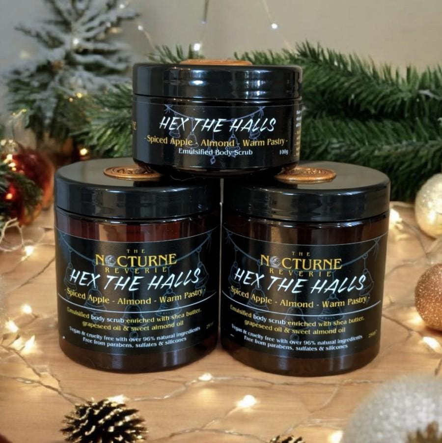 Hex The Halls - Spiced Apple, Almond & Warm Pastry Sugar Body Scrub