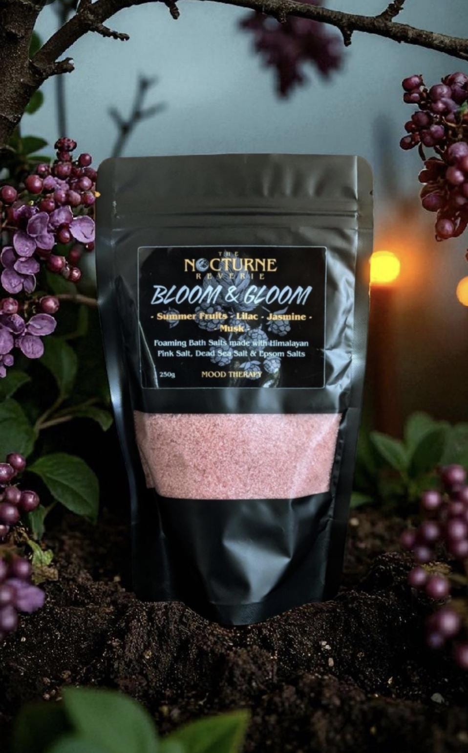 Bloom & Gloom - Summer Fruits, Lilac, Jasmine & Musk Foaming Bath Salts