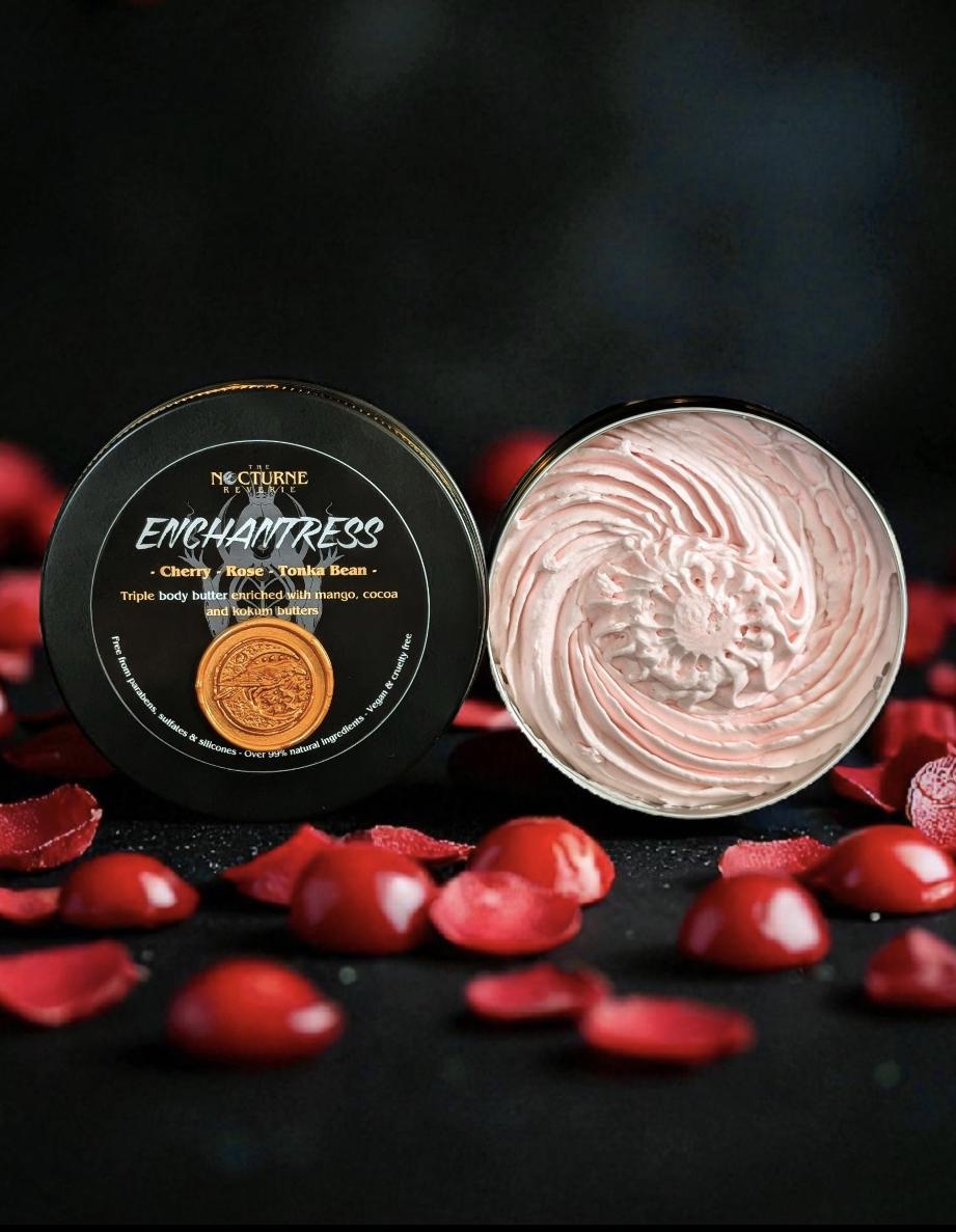 Enchantress - Cherry, Rose & Tonka Bean Triple Body Butter