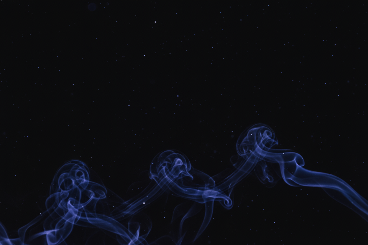 less intense, make the smoke a lot softer. maybe a few stars in there too