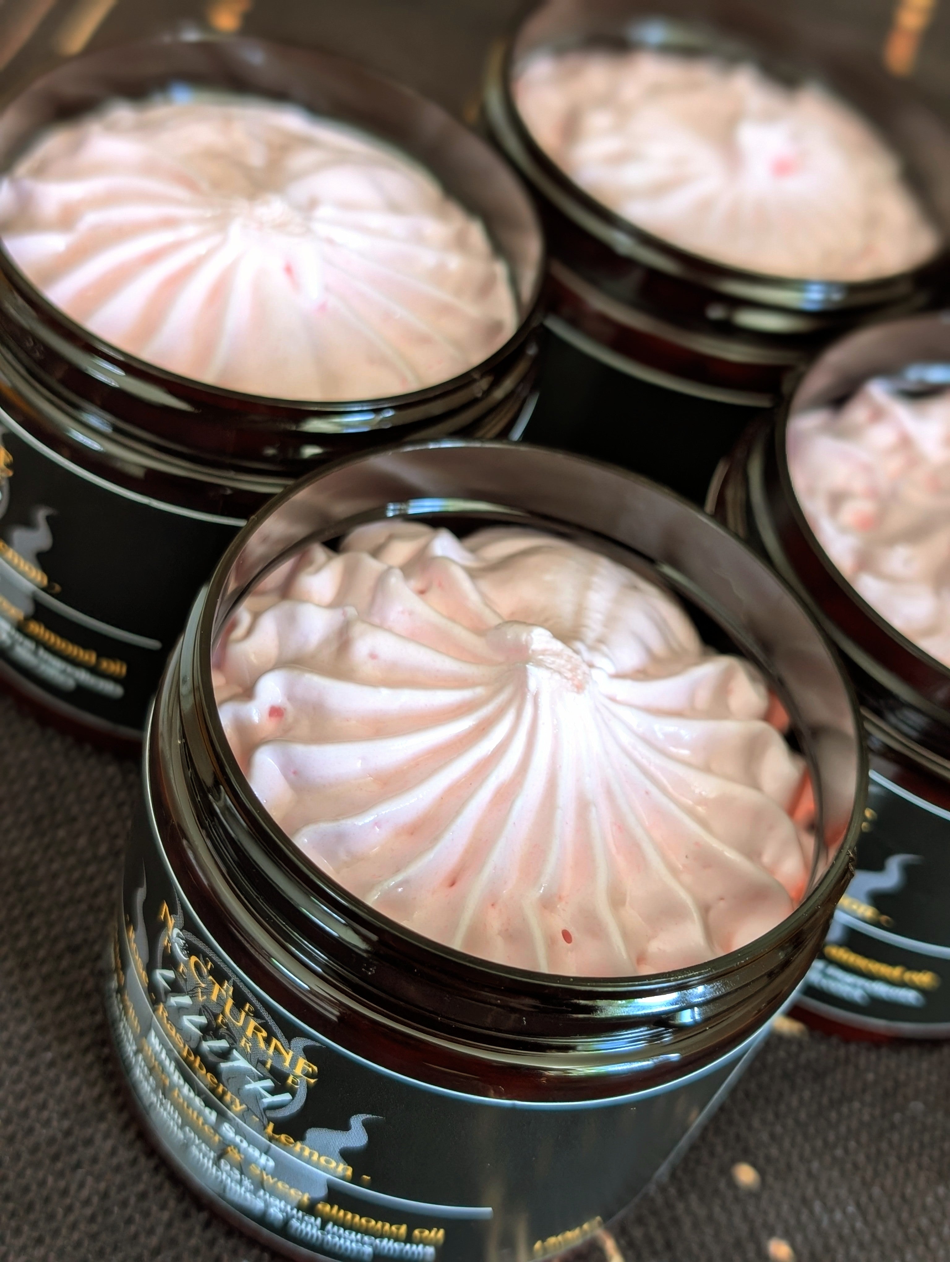 Lilith - Rose, Raspberry & Lemon Whipped Soap