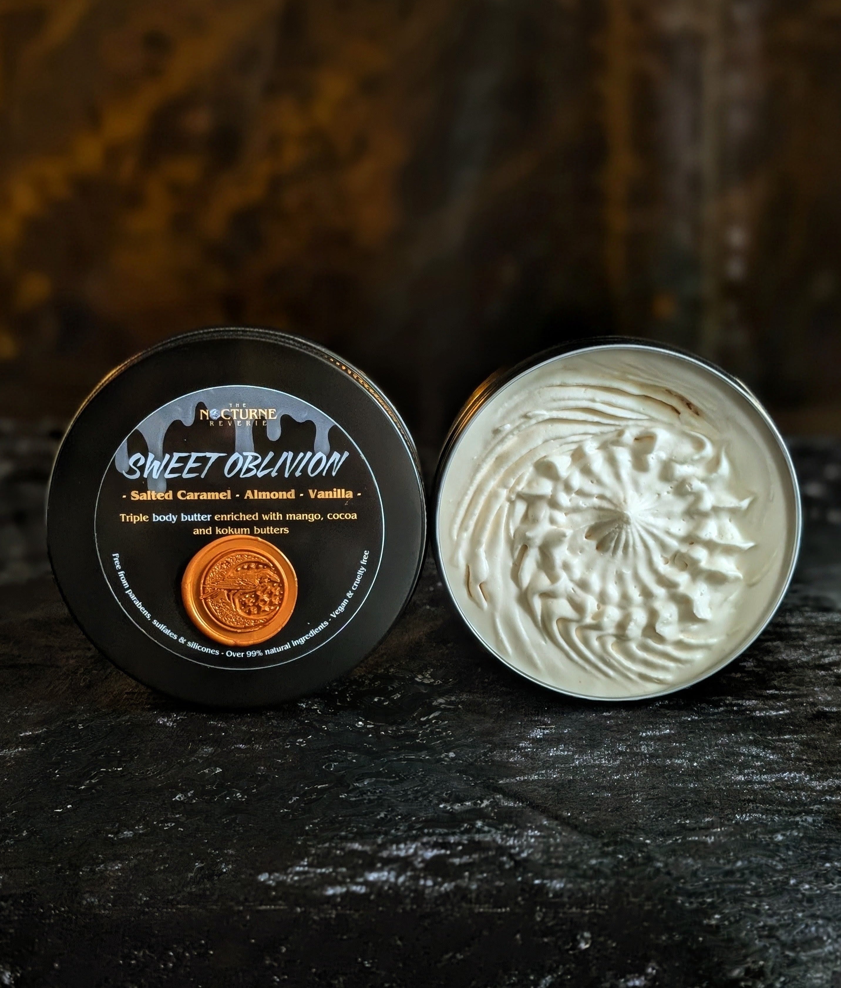 Sweet Oblivion - Caramel, Almond & Vanilla Triple Body Butter