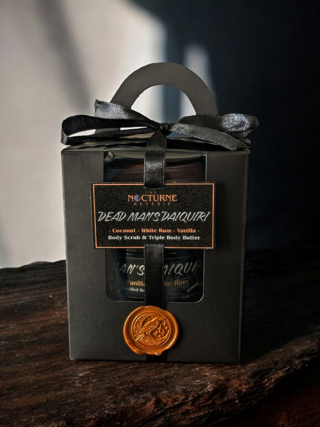 Dead Man's Daiquiri Gift Set - Coconut, White Rum & Vanilla - Body Scrub and Body Butter