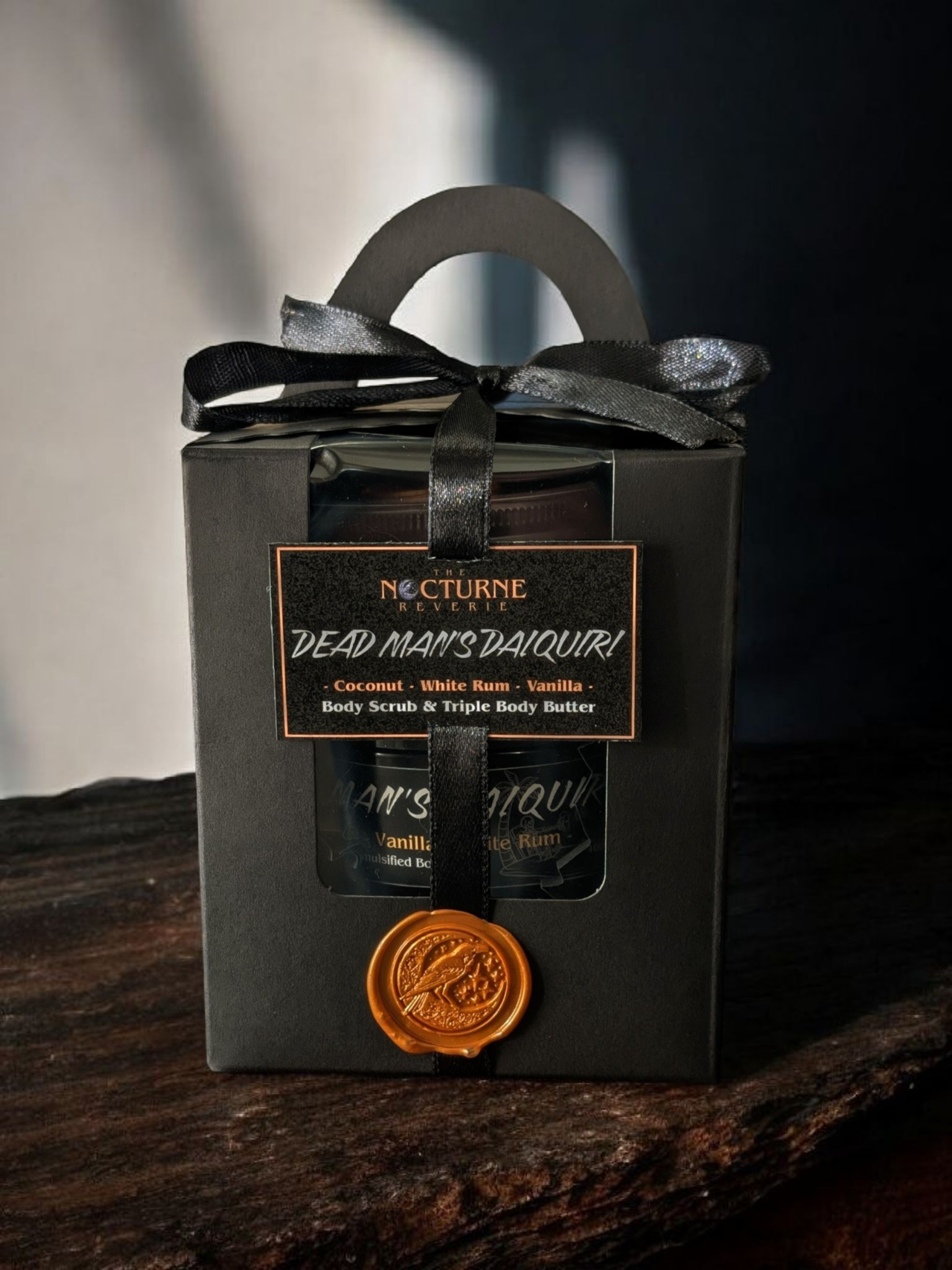 Dead Man's Daiquiri Gift Set - Coconut, White Rum & Vanilla - Body Scrub and Body Butter