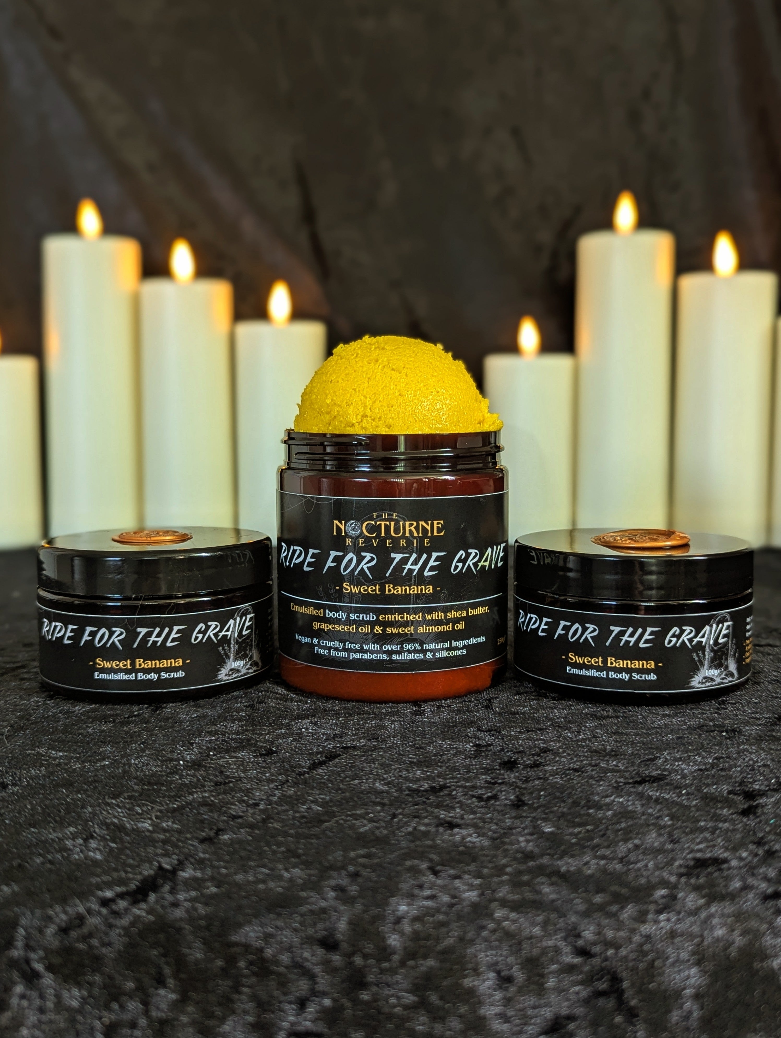 Ripe For The Grave - Foam Banana Scented Sugar Body Scrub