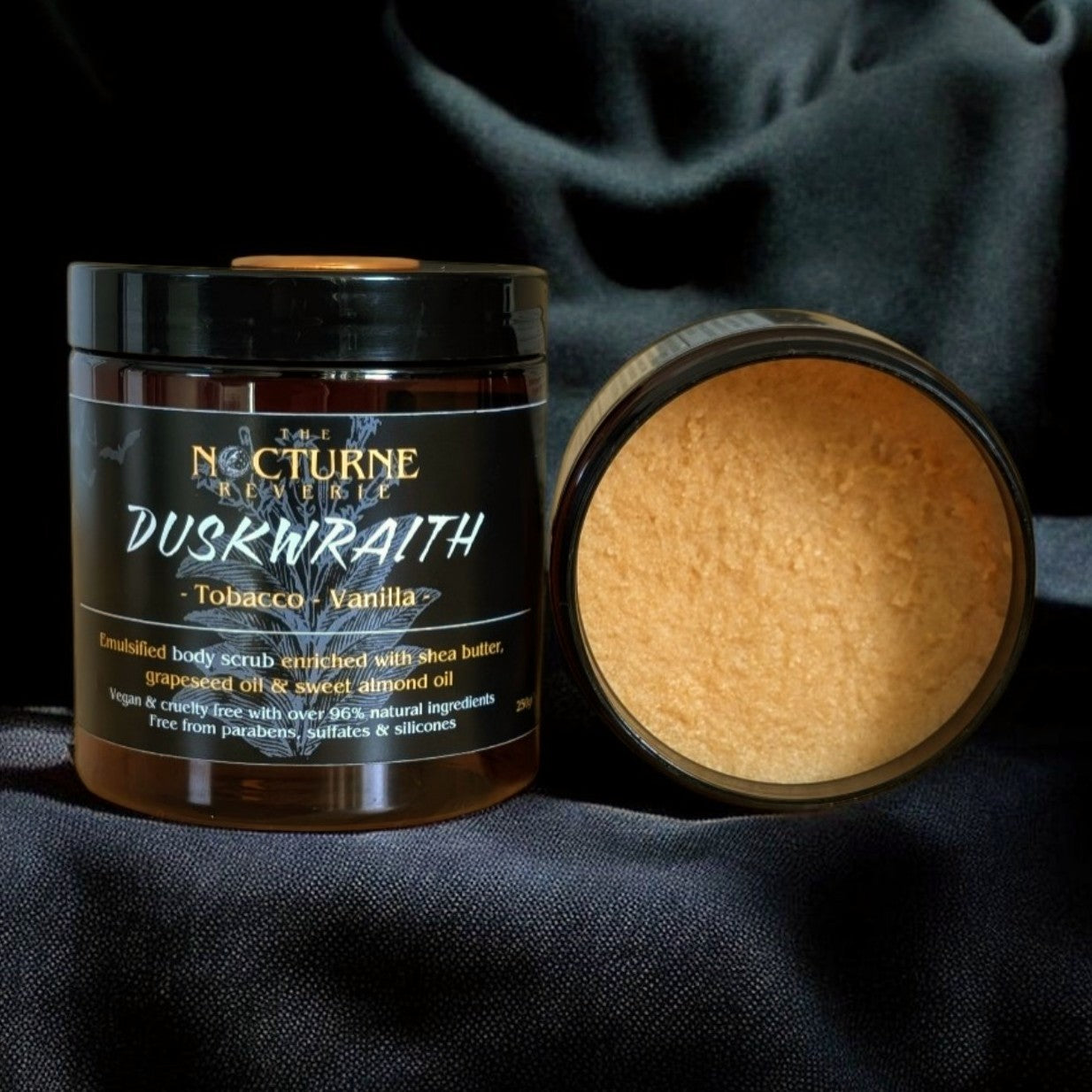 Duskwraith - Tobacco & Vanilla Scented Sugar Body Scrub