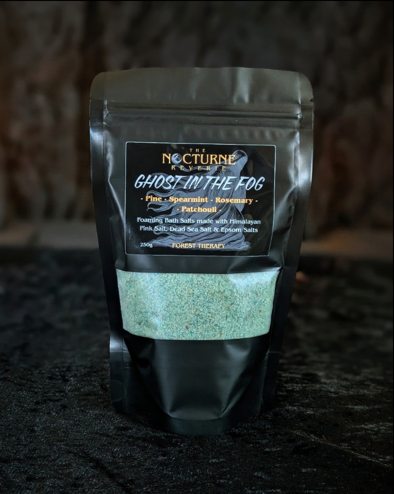 Ghost In The Fog - Pine, Spearmint, Rosemary, Patchouli Foaming Bath Salts
