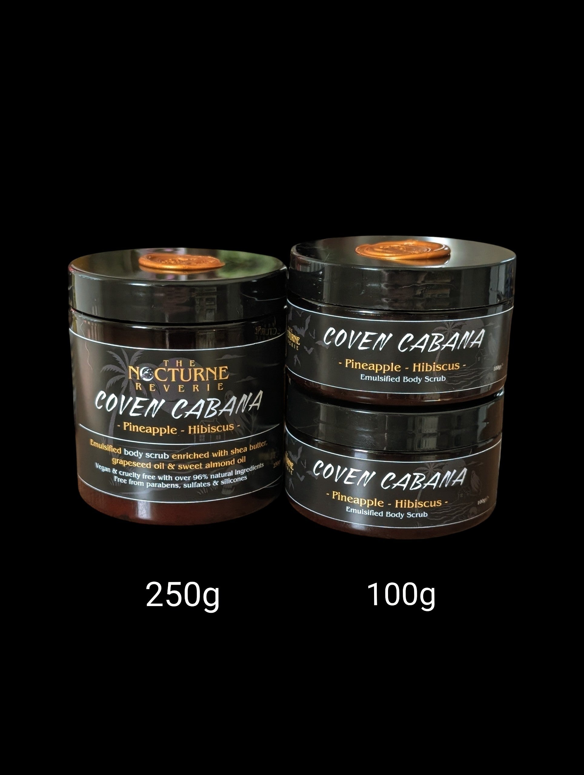 Coven Cabana - Pineapple & Hibiscus Scented Sugar Body Scrub