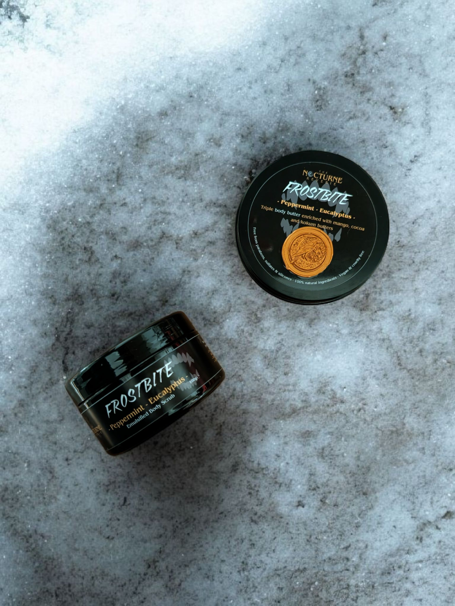 Frostbite Gift Set - Peppermint & Eucalyptus - Body Scrub and Body Butter