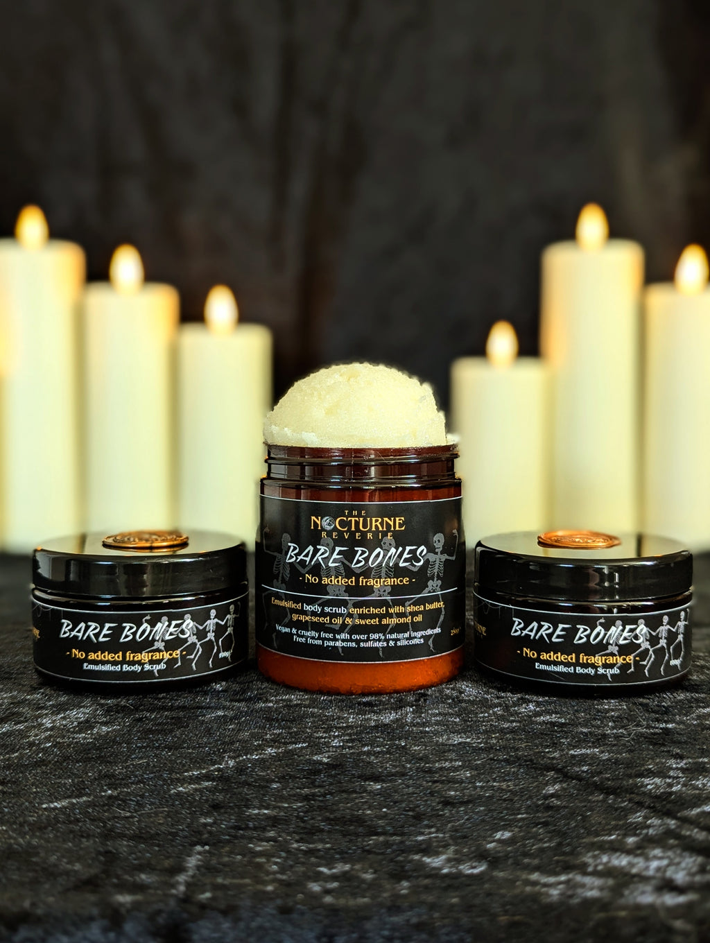 Bare Bones - No Added Fragrance Sugar Body Scrub