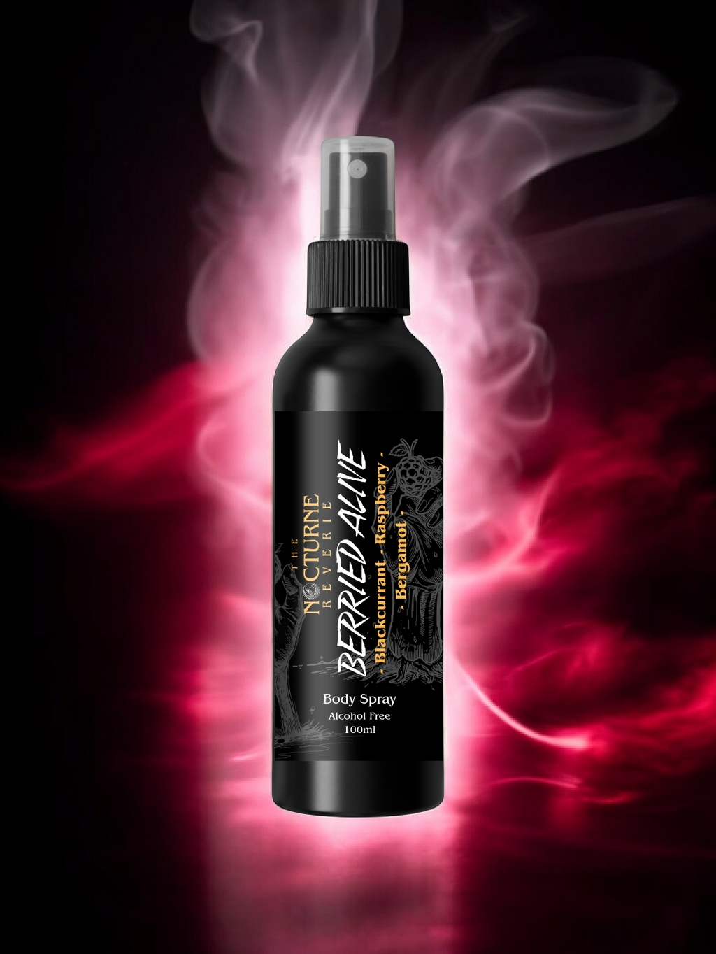 Berried Alive - Blackcurrant, Raspberry & Bergamot Body Mist
