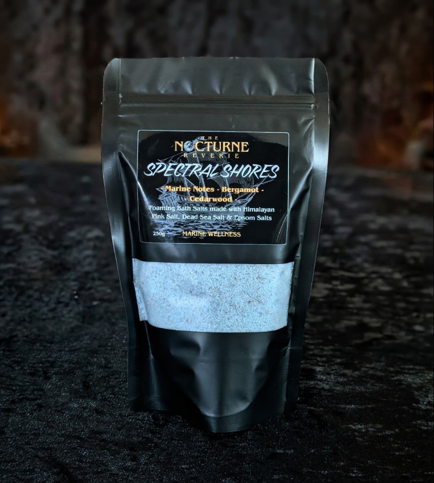 Spectral Shores - Marine Notes, Bergamot & Cedarwood Foaming Bath Salts