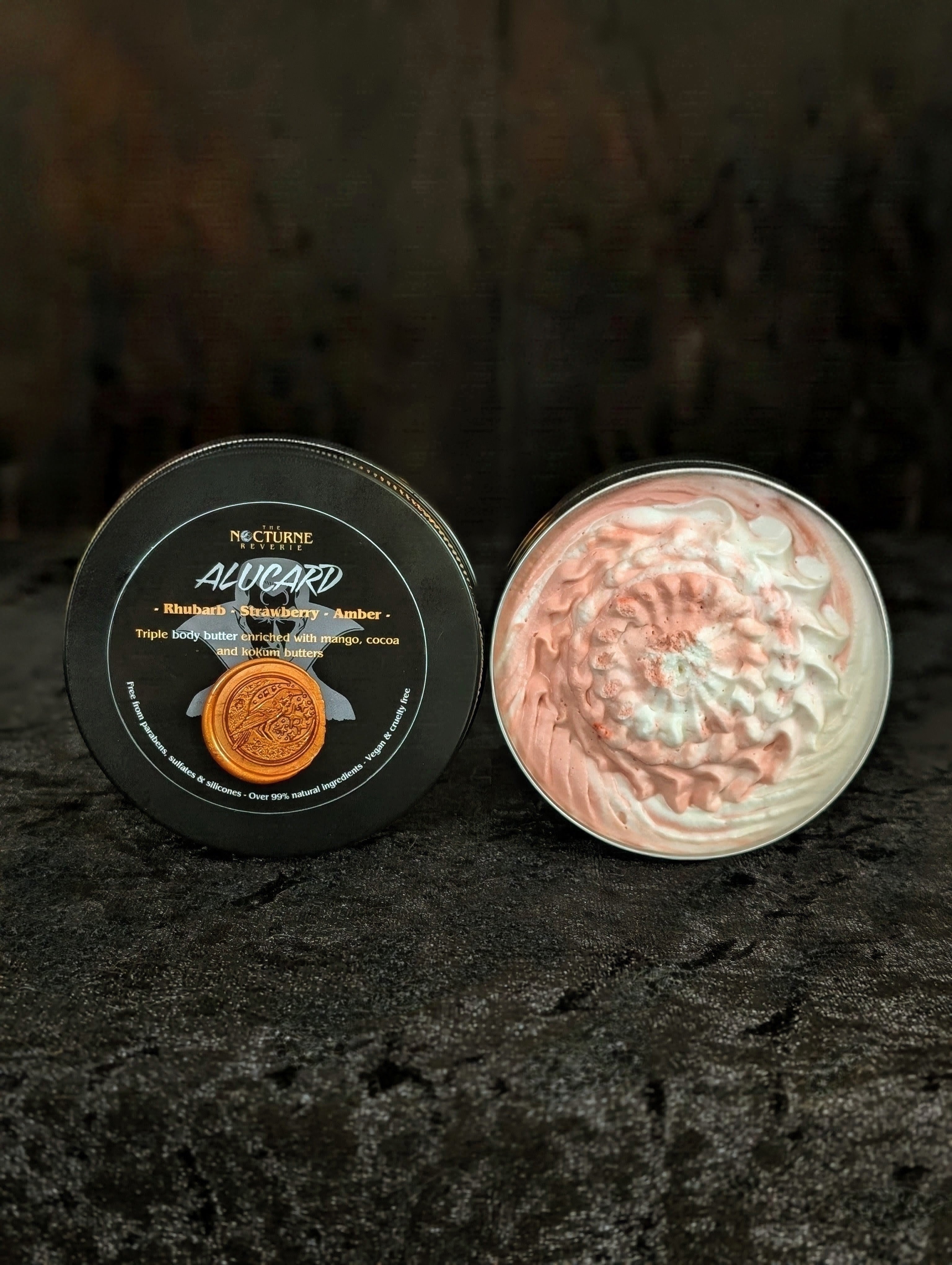 Alucard - Rhubarb, Strawberry & Amber Triple Body Butter