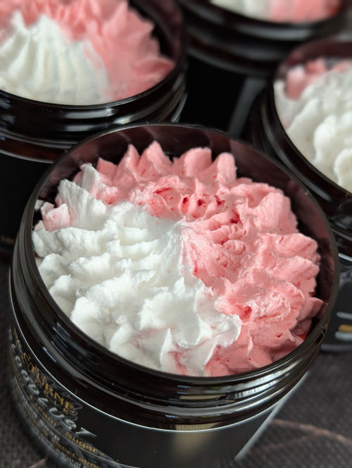Bloodlust - Strawberries & Cream Whipped Soap