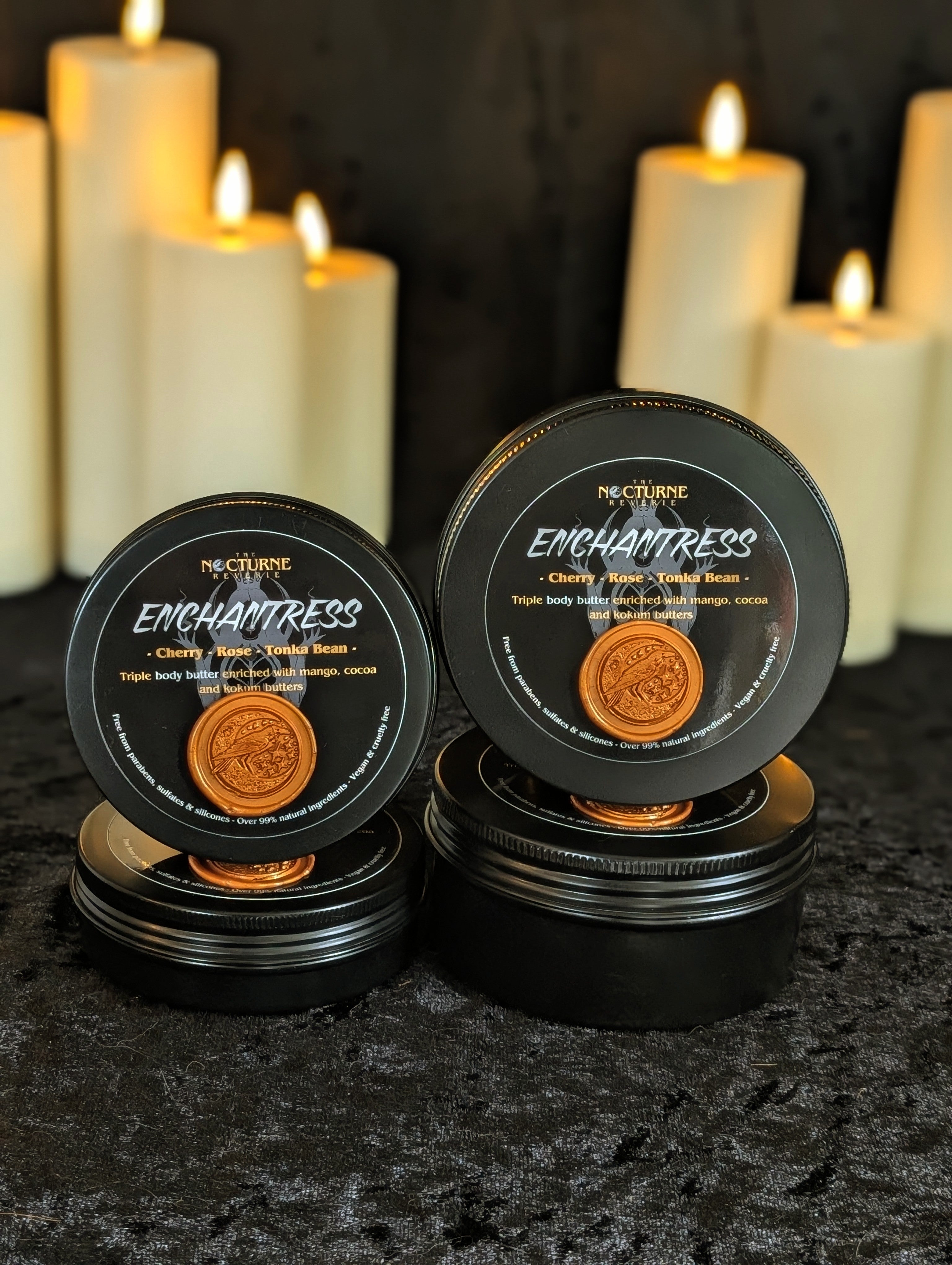 Enchantress - Cherry, Rose & Tonka Bean Triple Body Butter