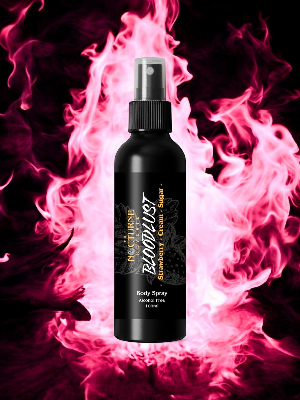 Bloodlust - Strawberries & Cream Body Mist