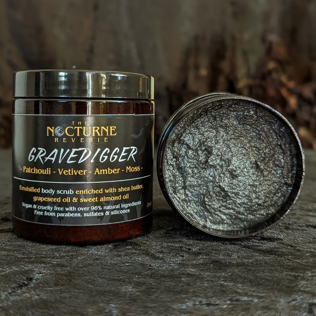 Gravedigger - Patchouli, Vetiver, Amber & Moss Sugar Body Scrub
