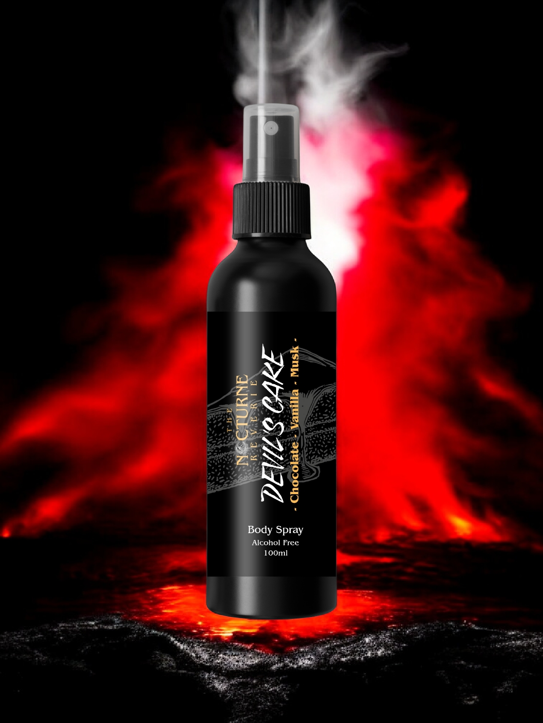 Devil's Cake - Chocolate, Vanilla & Musk Body Mist