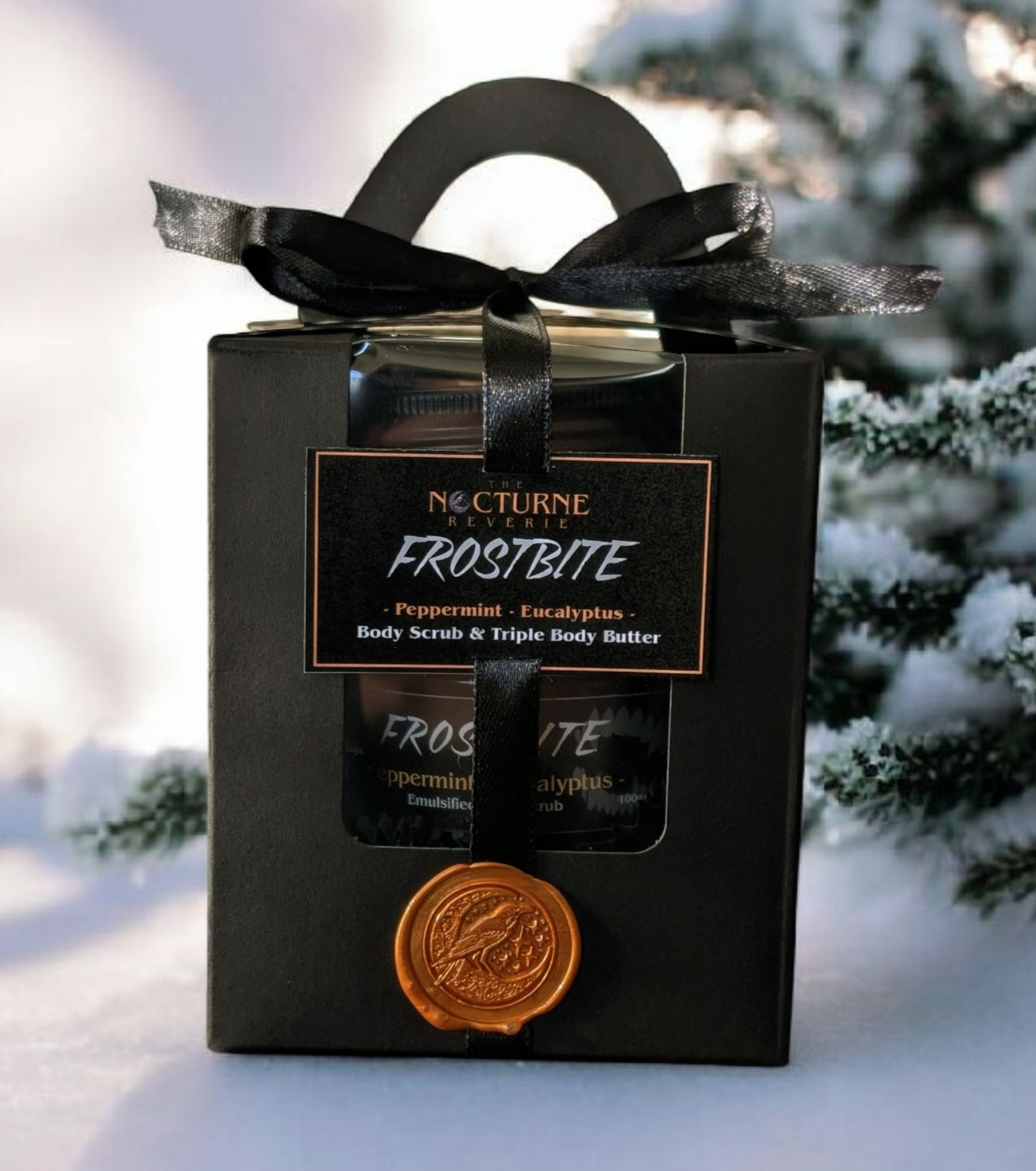 Frostbite Gift Set - Peppermint & Eucalyptus - Body Scrub and Body Butter