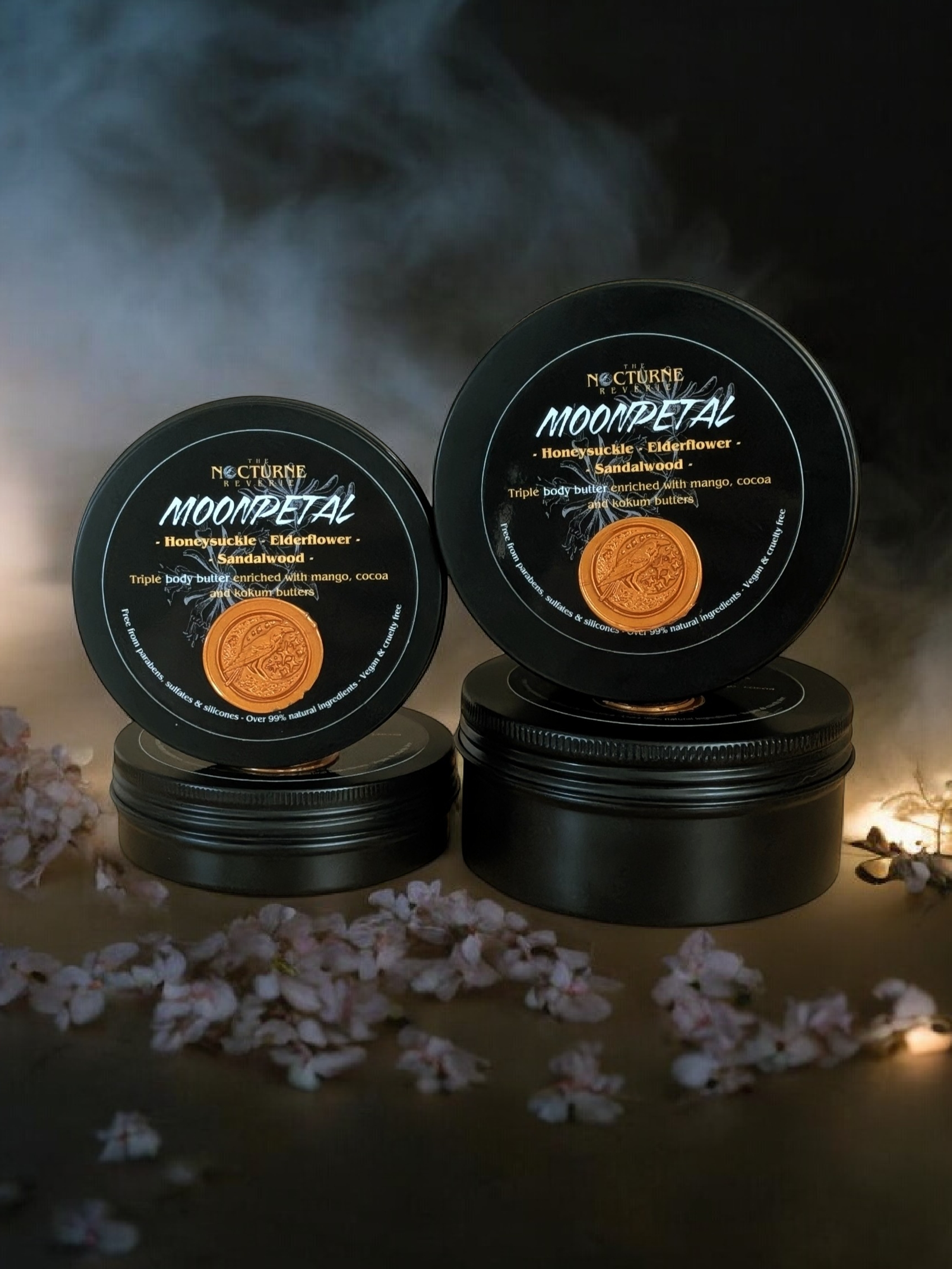 Moonpetal - Honeysuckle, Elderflower & Sandalwood Triple Body Butter