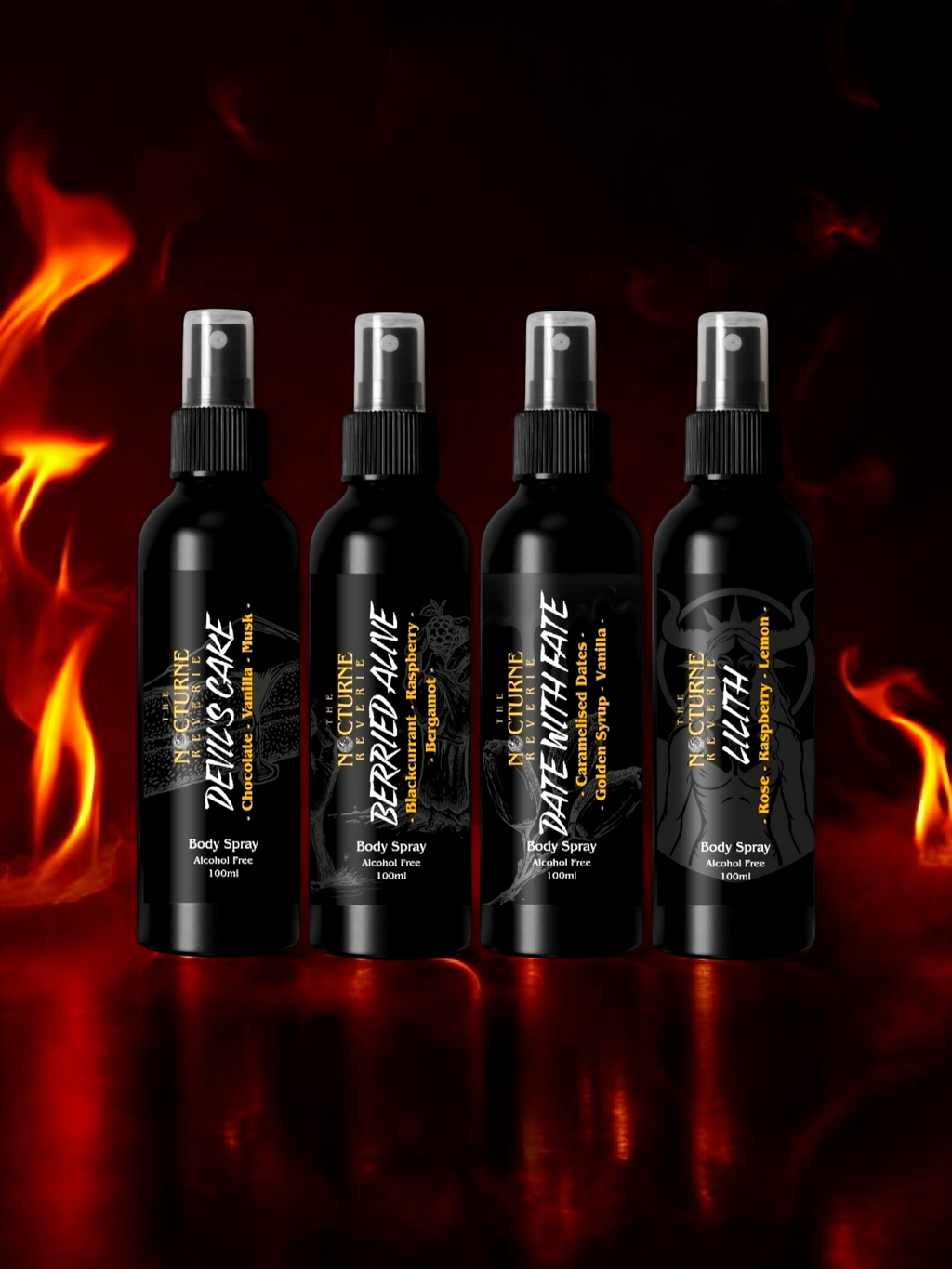 Devil's Cake - Chocolate, Vanilla & Musk Body Mist