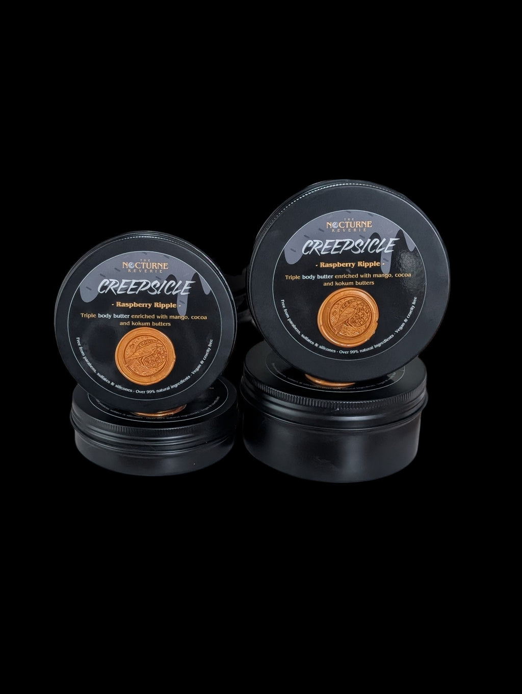 Creepsicle - Raspberry Ripple Triple Body Butter