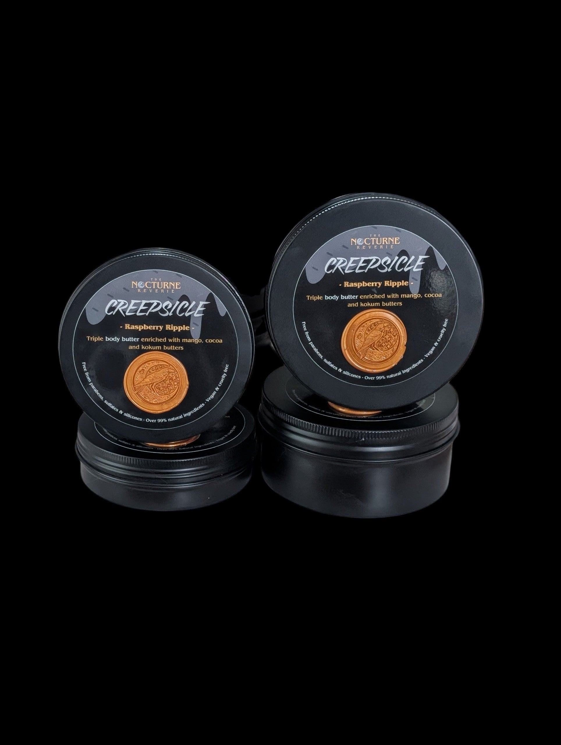 Creepsicle - Raspberry Ripple Triple Body Butter
