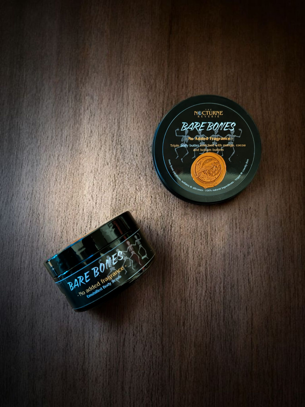 Bare Bones Gift Set - No Added Fragrance - Body Scrub and Body Butter